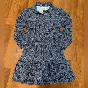Jude Connally Navy Geometric Dress